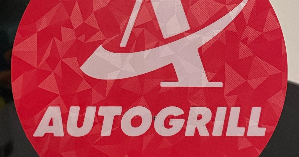 Coaster Autogrill by Ivan_Creation_3D Download free STL model