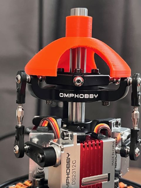 Microheli CNC Aluminum Swashplate Leveler (RED) - Blade 300