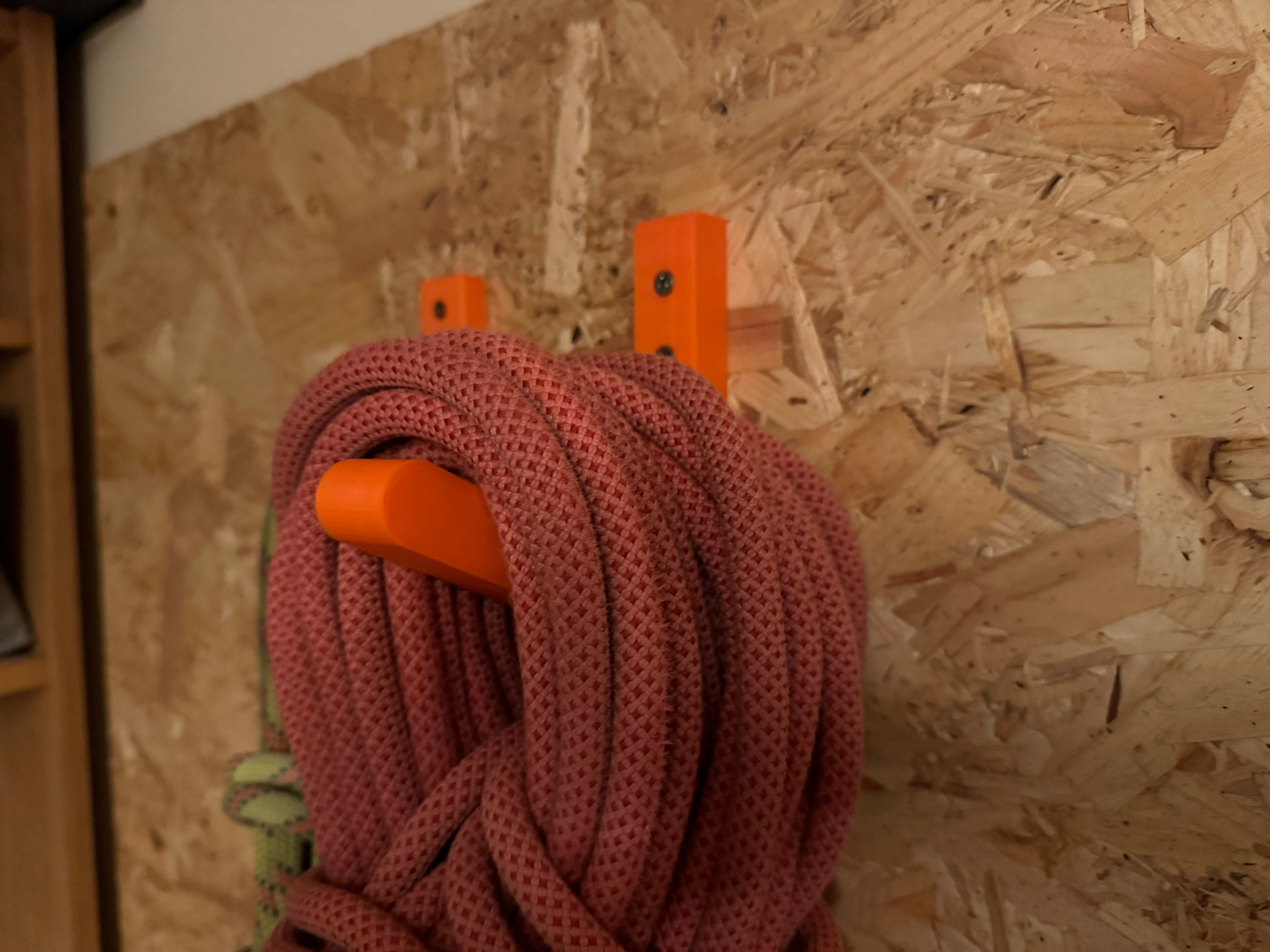 Climbing Rope Storage Hook
