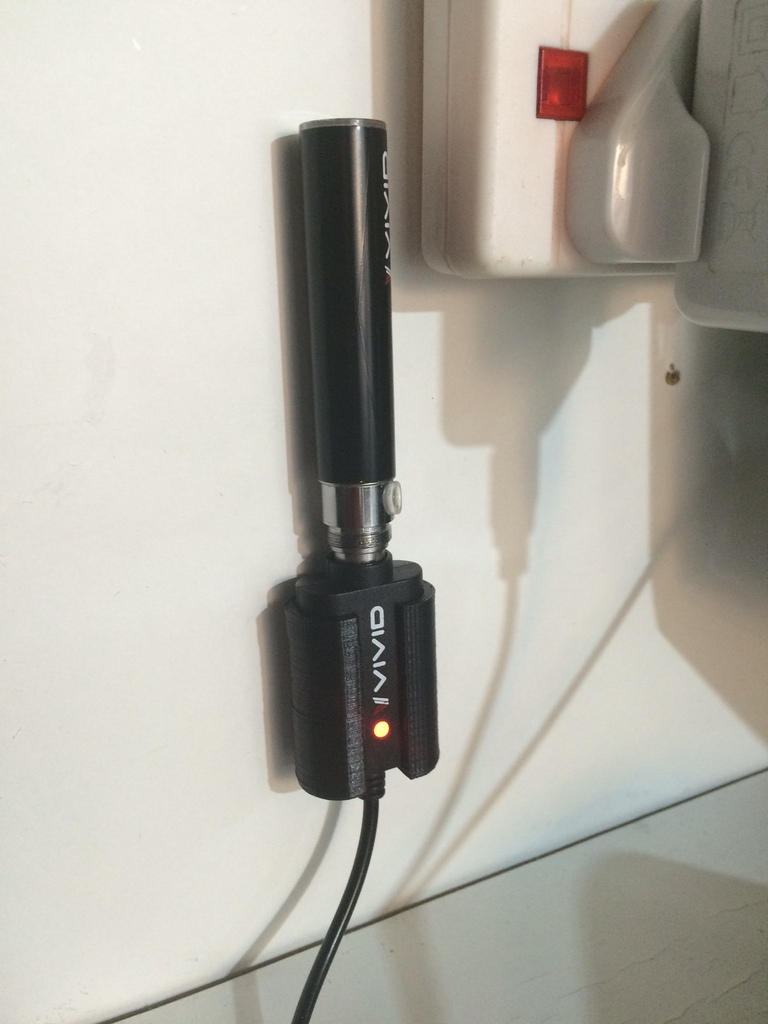 mountable e cig charger holder