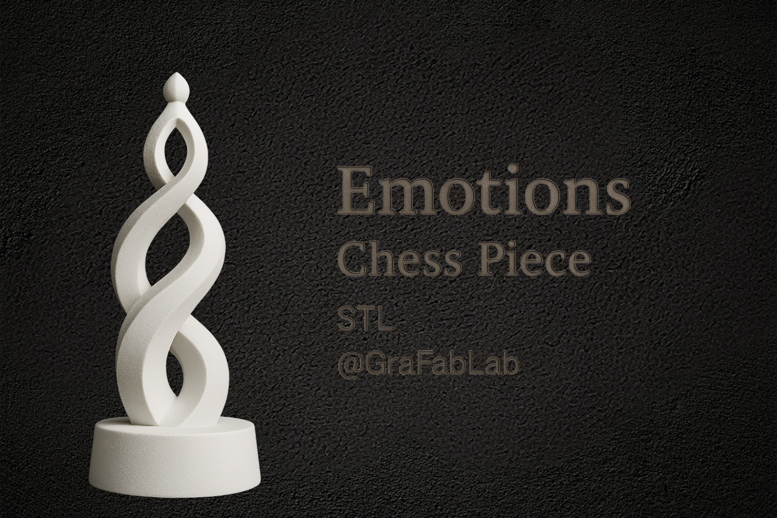 Emotions "Bishop" - chess piece