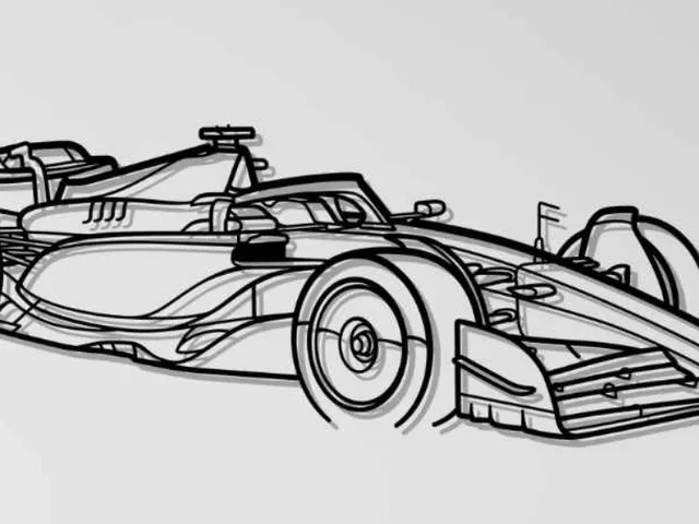 F1 Ferrari SF-24 Angle Wall Art