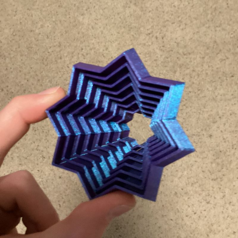 Fidget Star by Ryan P | Download free STL model | Printables.com