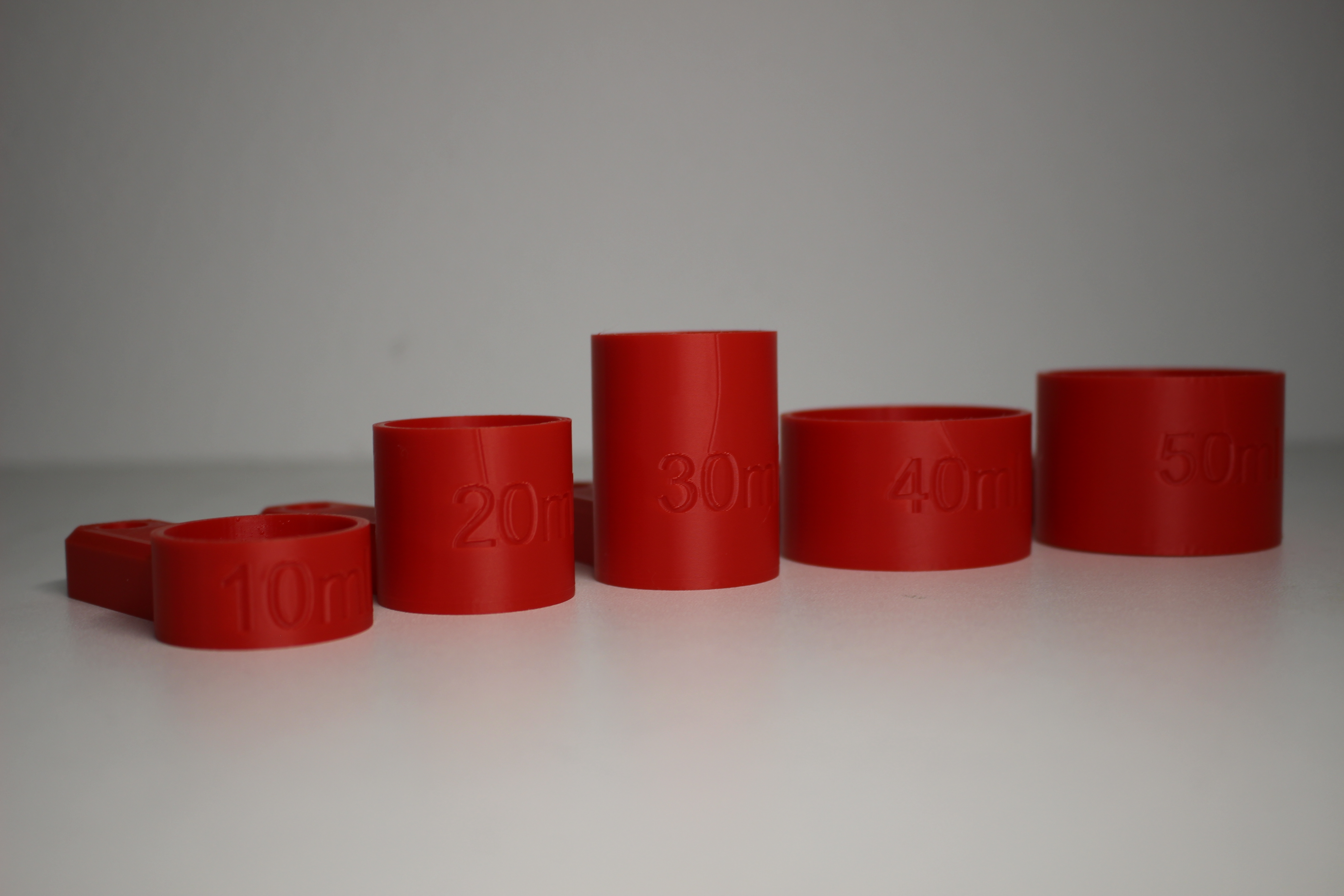 Miniatura 2 do modelo 3D Measuring Cups 10-50 ml