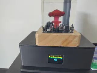 Gridfinity enclosure for Cajoe Geiger Counter