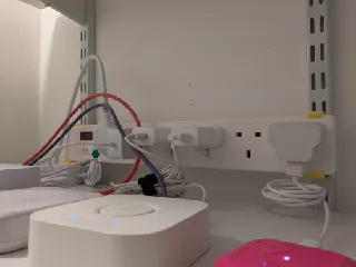 Power strip slotted shelving mount