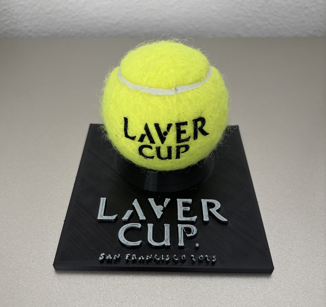 Tennis Ball Display Holder Stand Laver Cup