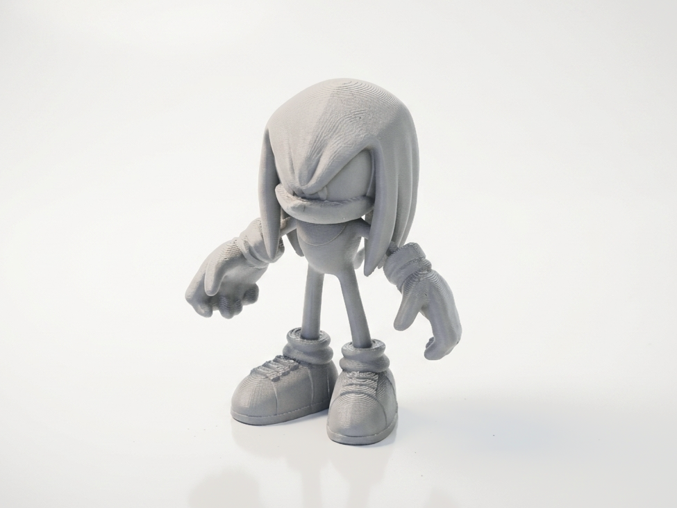 Knuckles Figurine Gaming Collectible 3D Printable