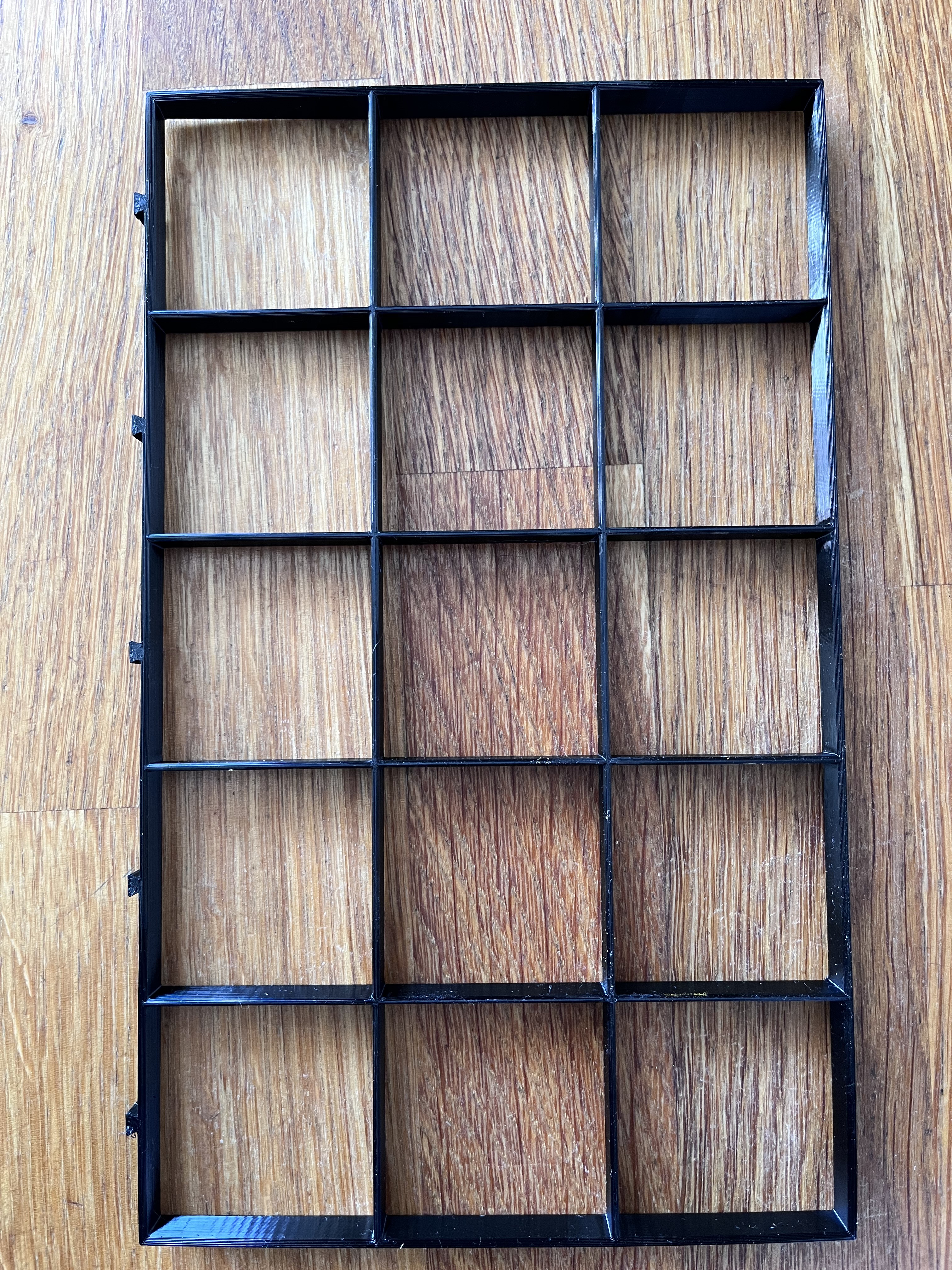 Modular spice jar drawer organizer (OpenSCAD)
