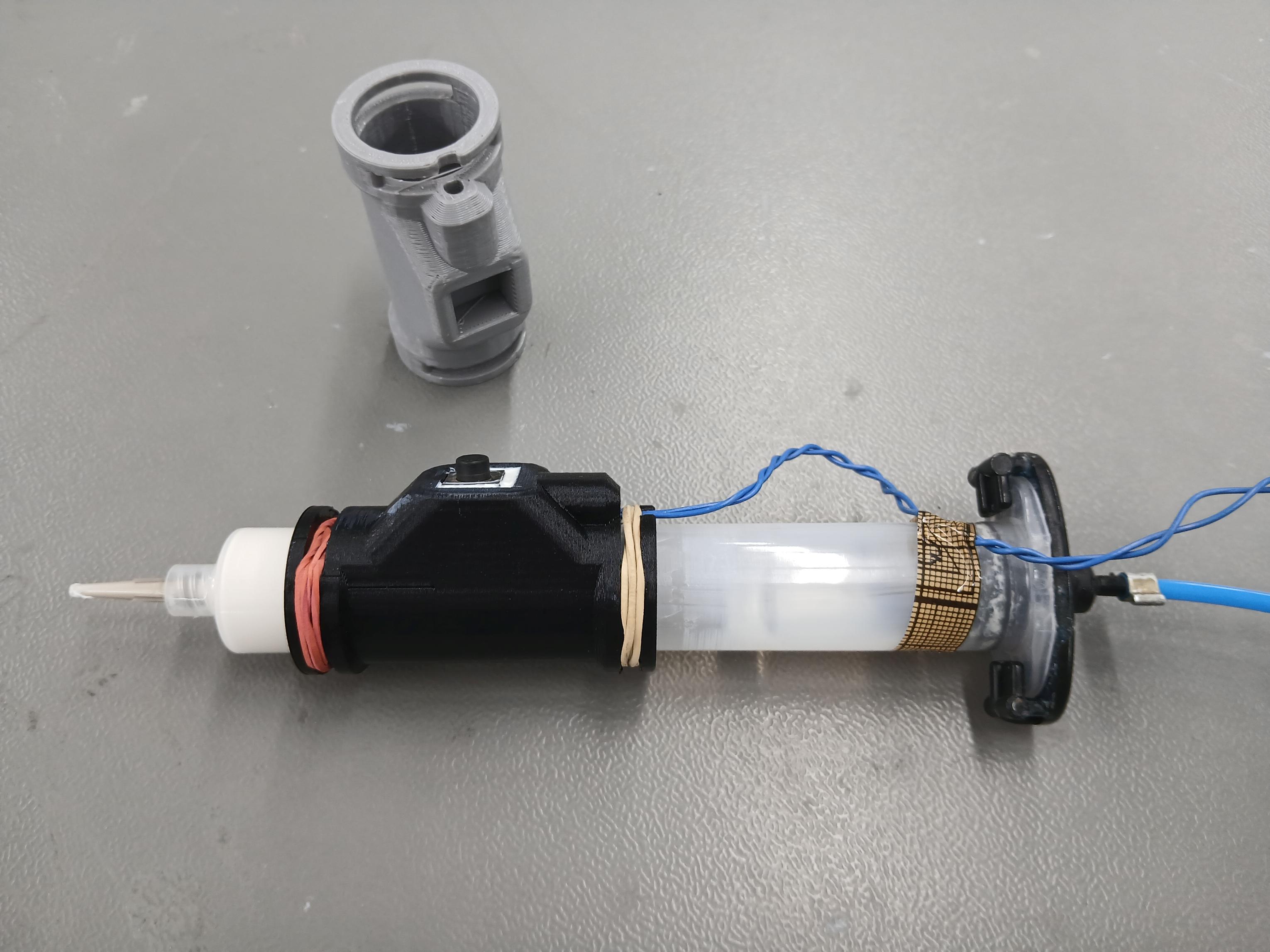 Grip for 55cc Dispenser Cartridge – Pneumatic Dispenser Replacement Grip
