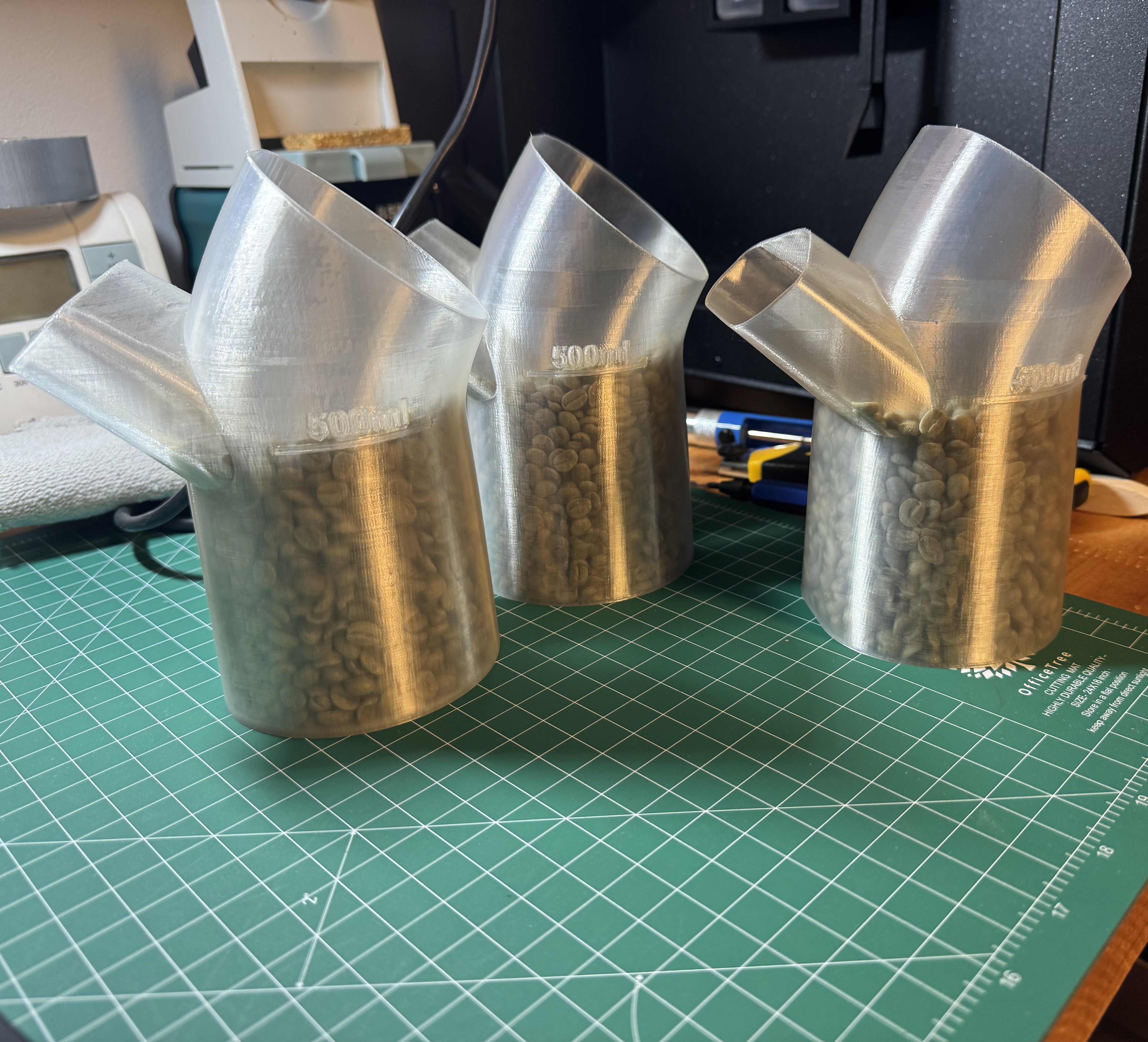 Bean container for roasting  - 500ml