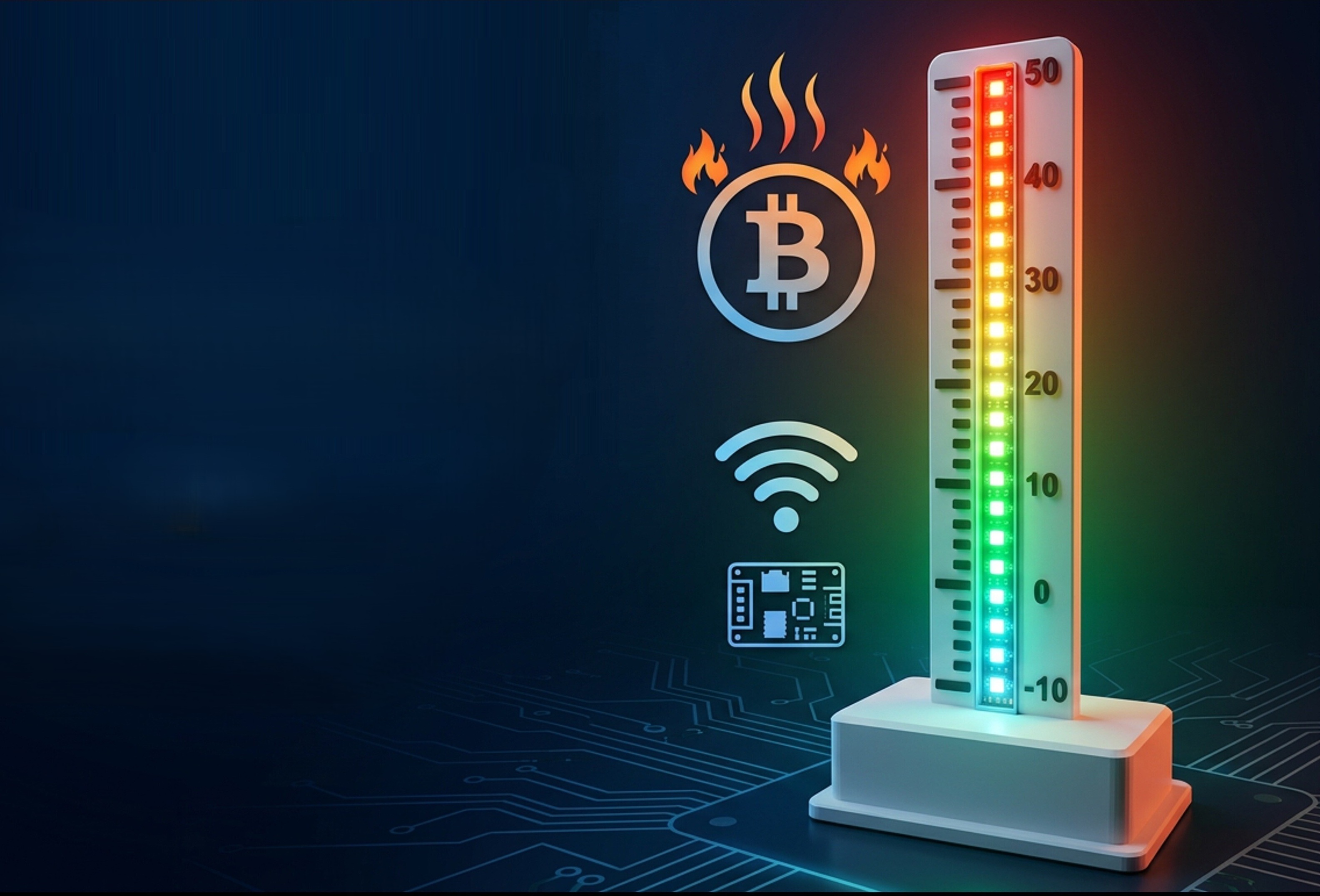 Programmable RGB Thermometer