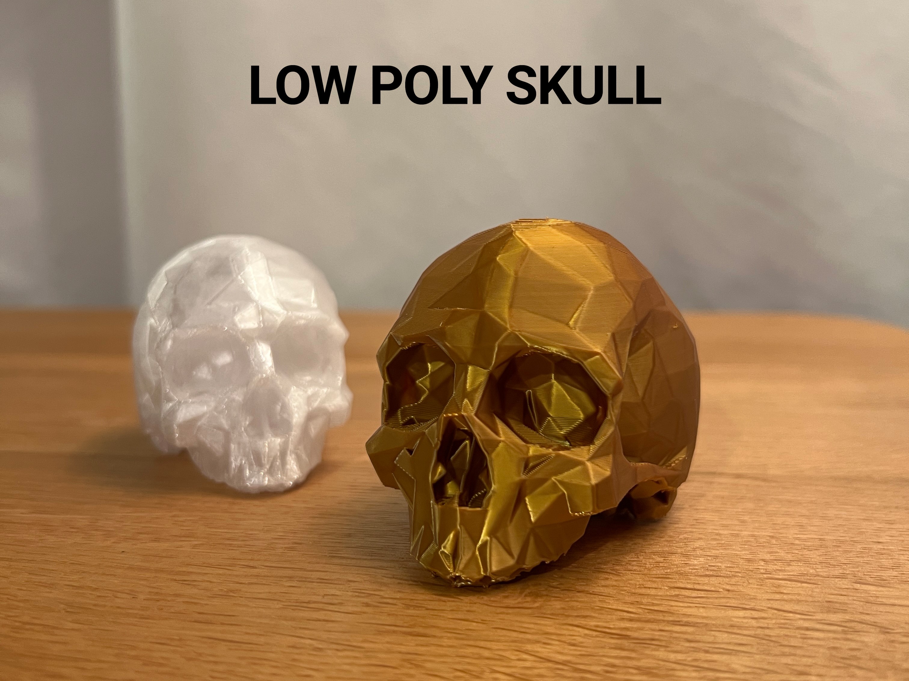 Low Poly Skull