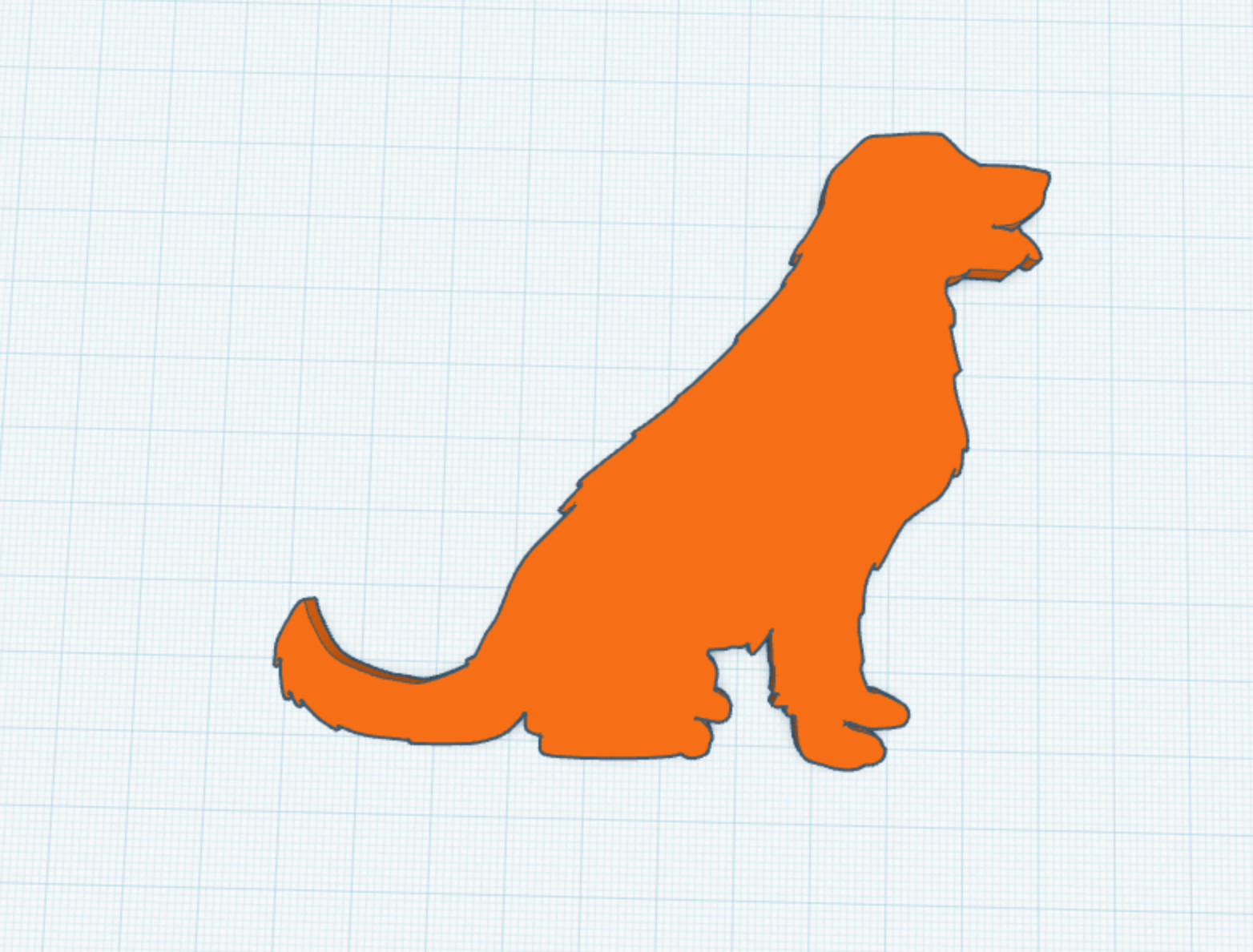 Dog 2D Plate (Labrador)