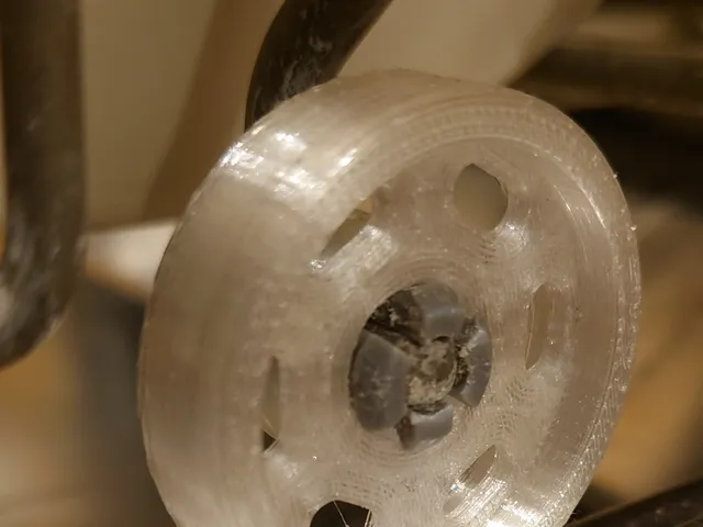 Dishwasher Candy lower cart wheel