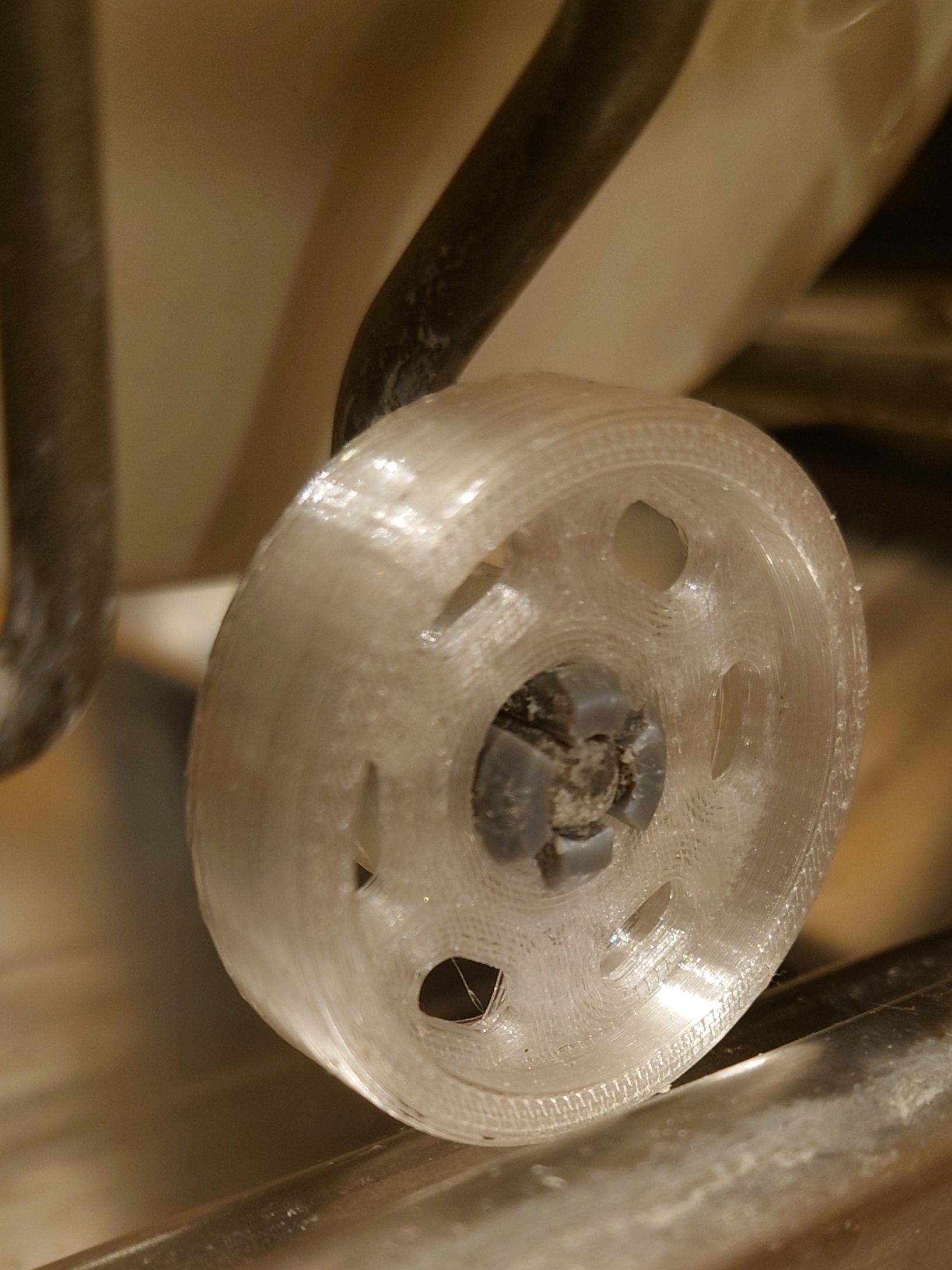 Dishwasher Candy lower cart wheel
