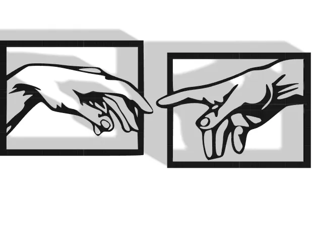 Creation of Adam Decor