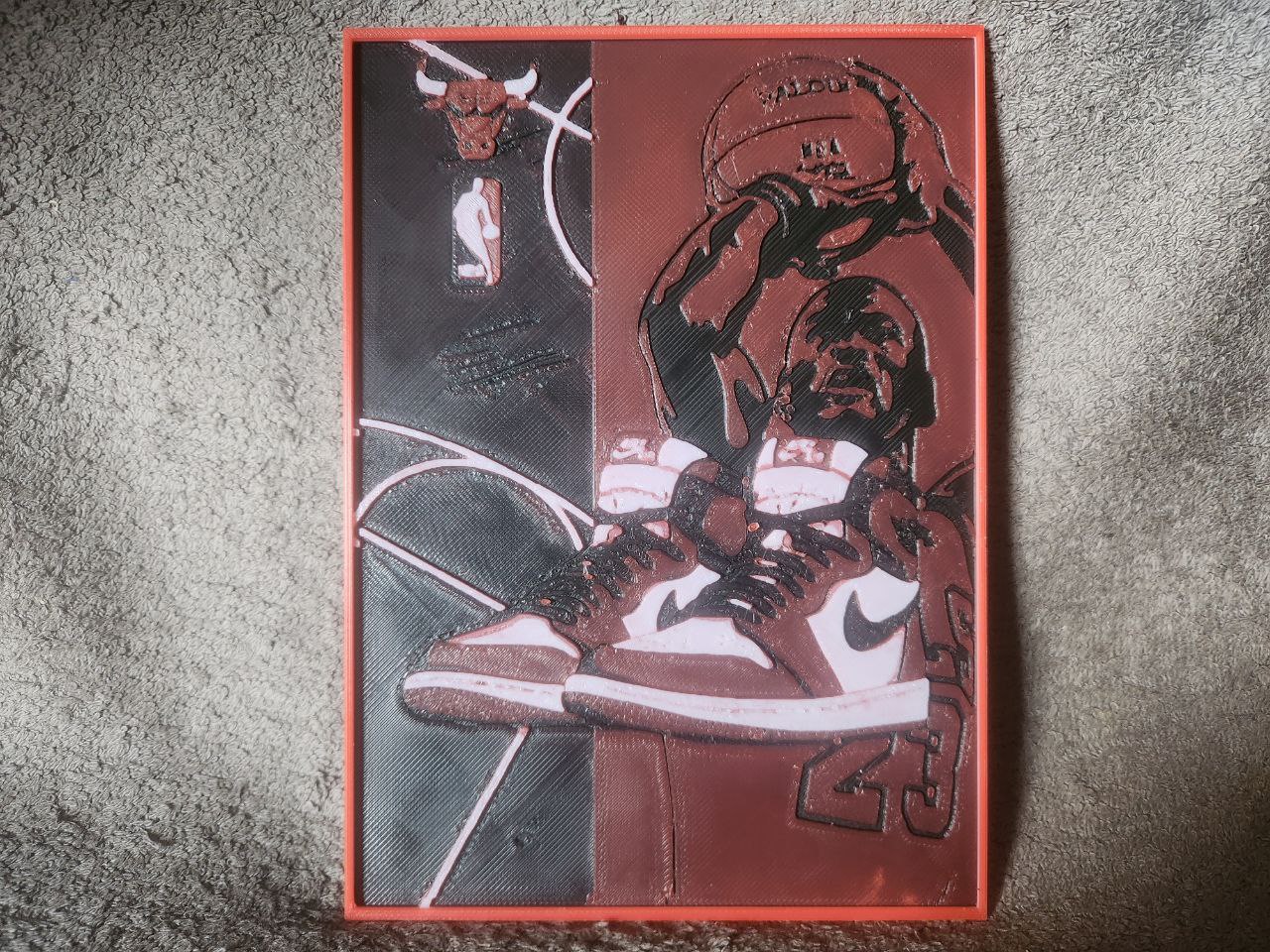 Jordan 1 Chicago - HueForge