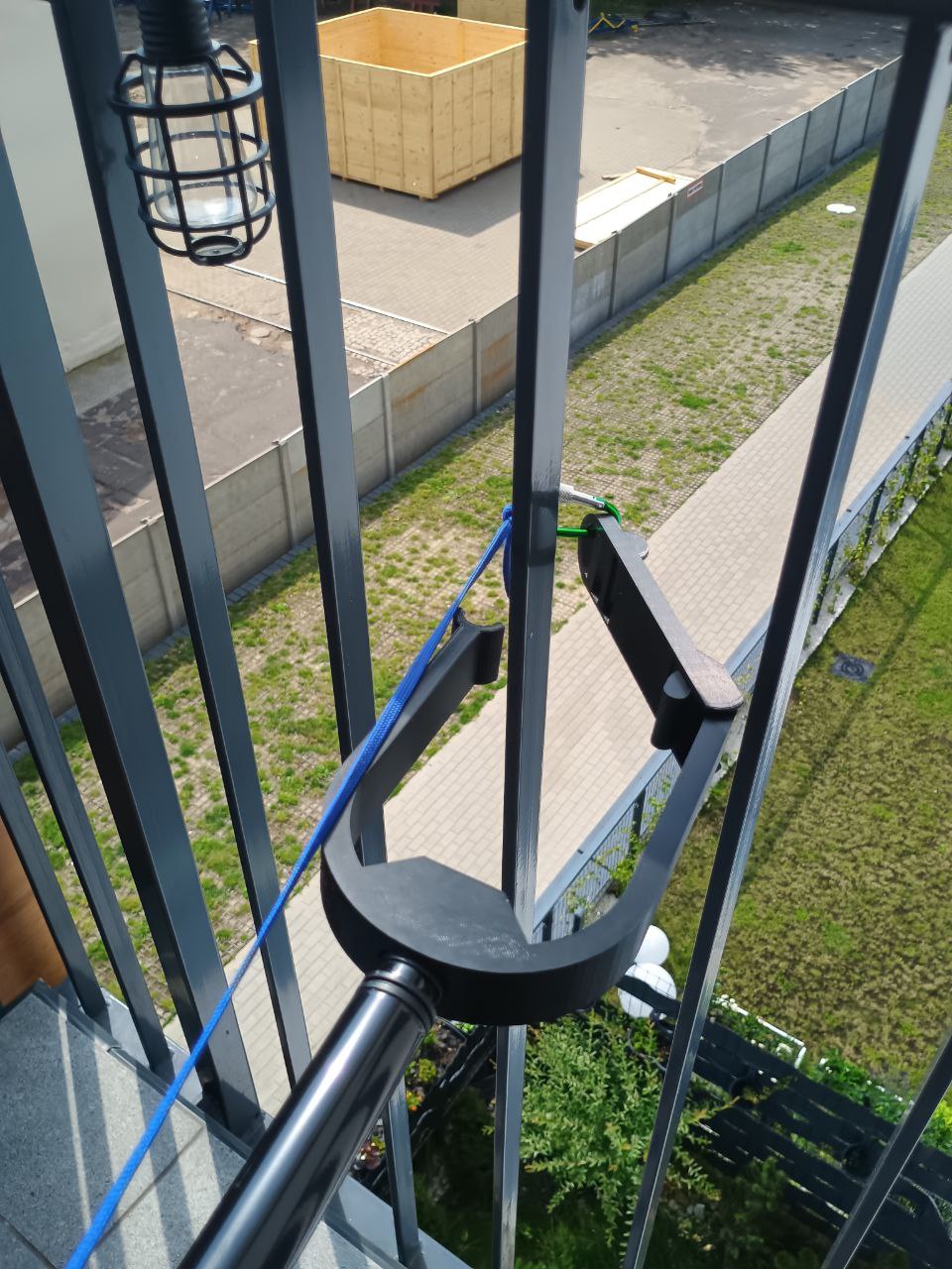 Rope pulling tool