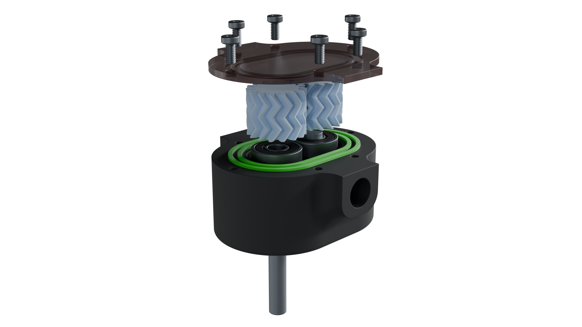 DIY External Gear Drill Pump