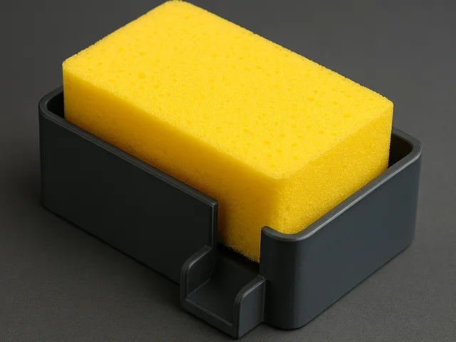 Self-Draining Sponge Holder