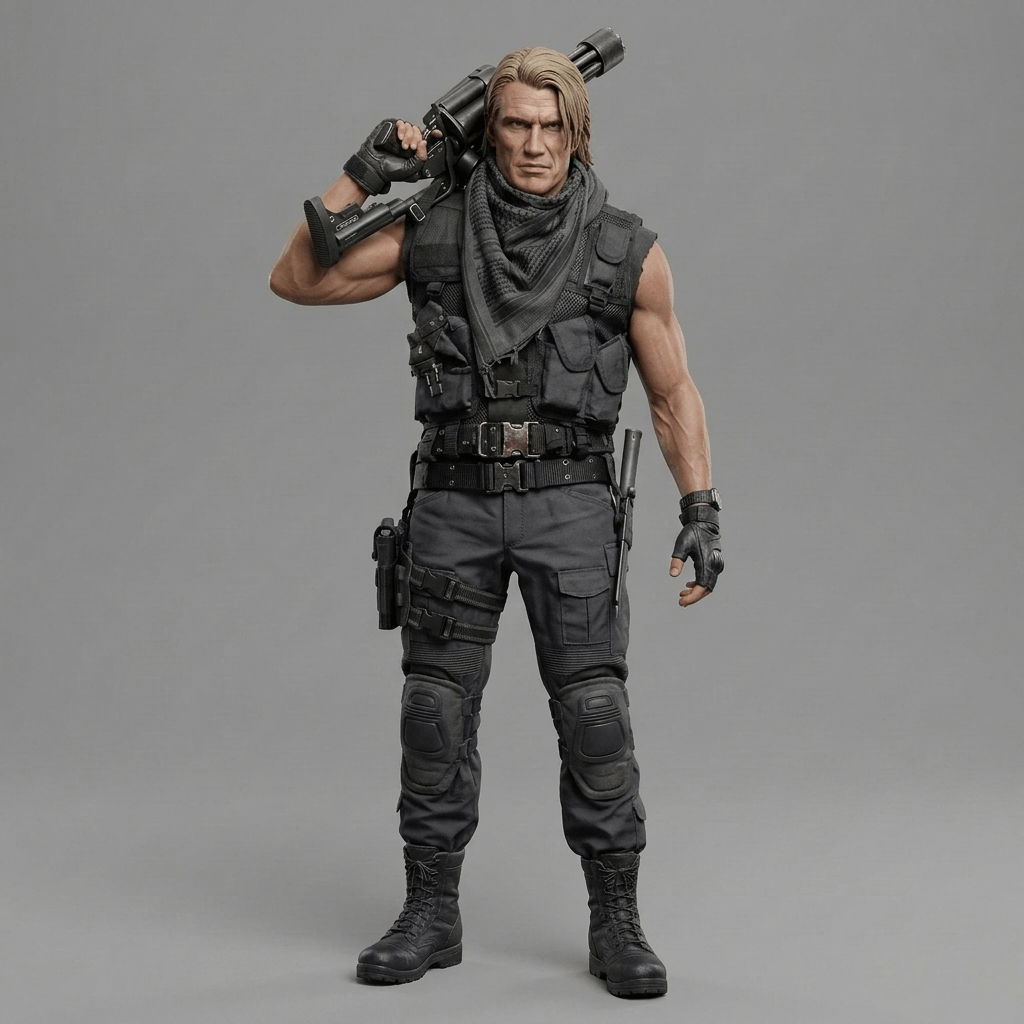 The Expendables - Gunner Jensen (Dolph Lundgren) - 2010