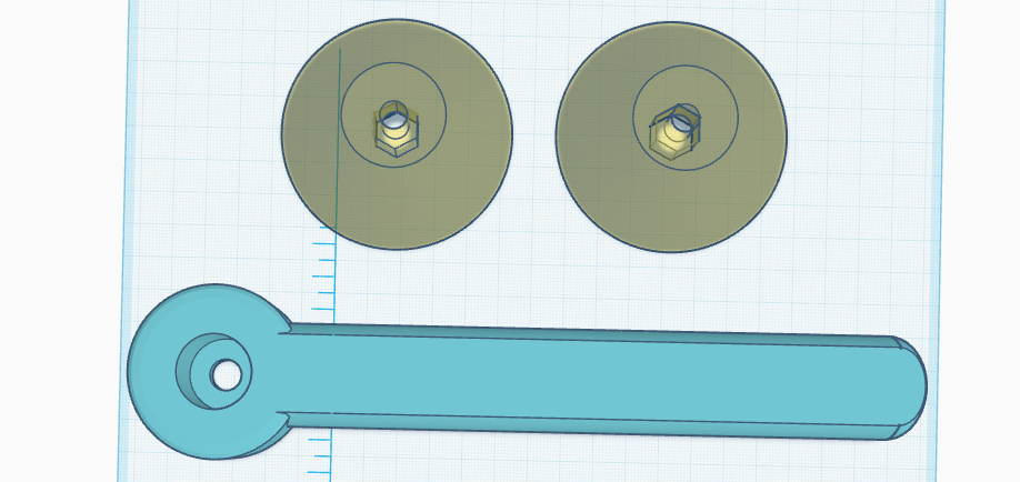 Spoolwinder for 8mm threaded rod with handbar include bearing