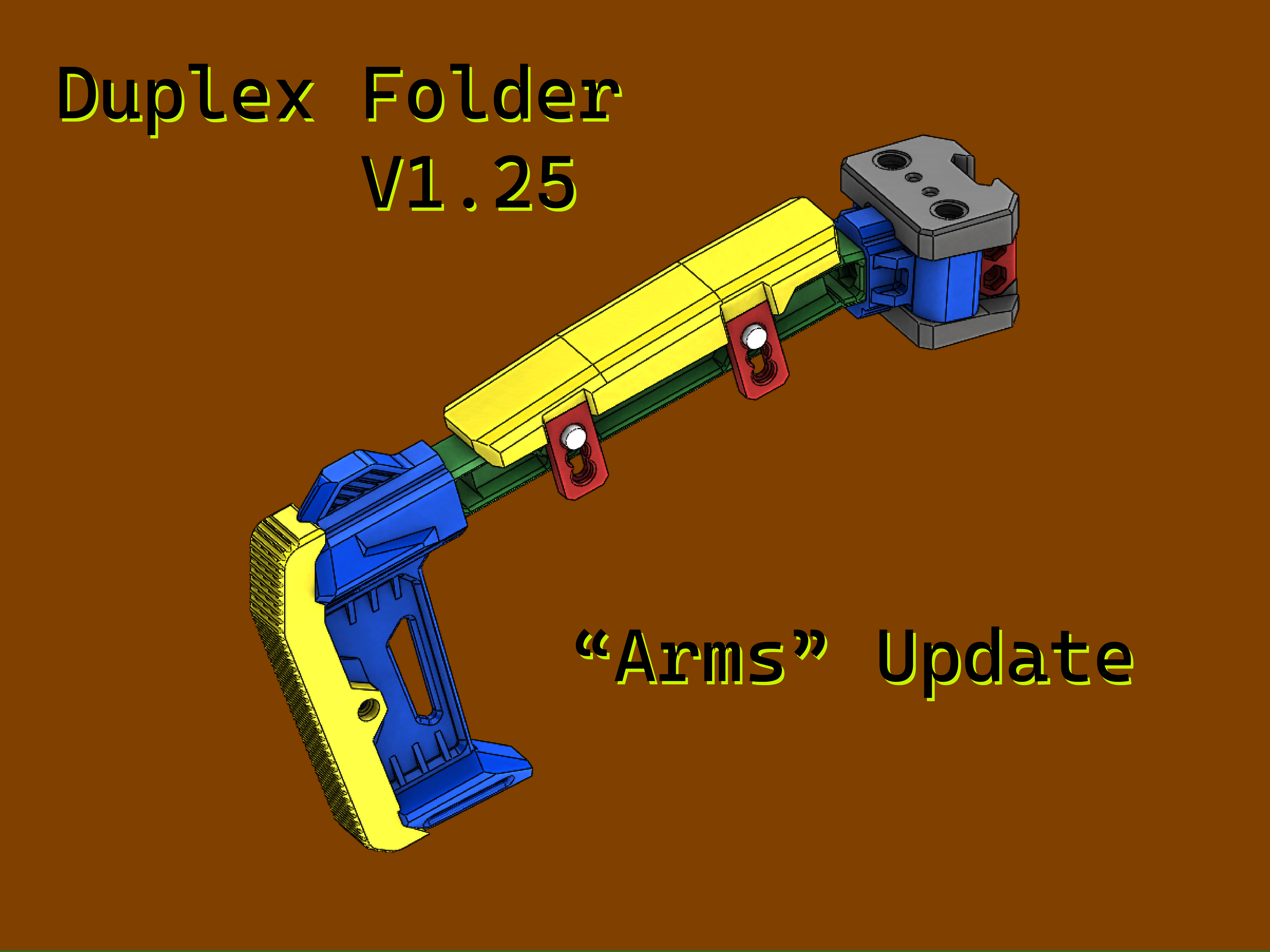 Duplex Folder Stock & Brace Updates