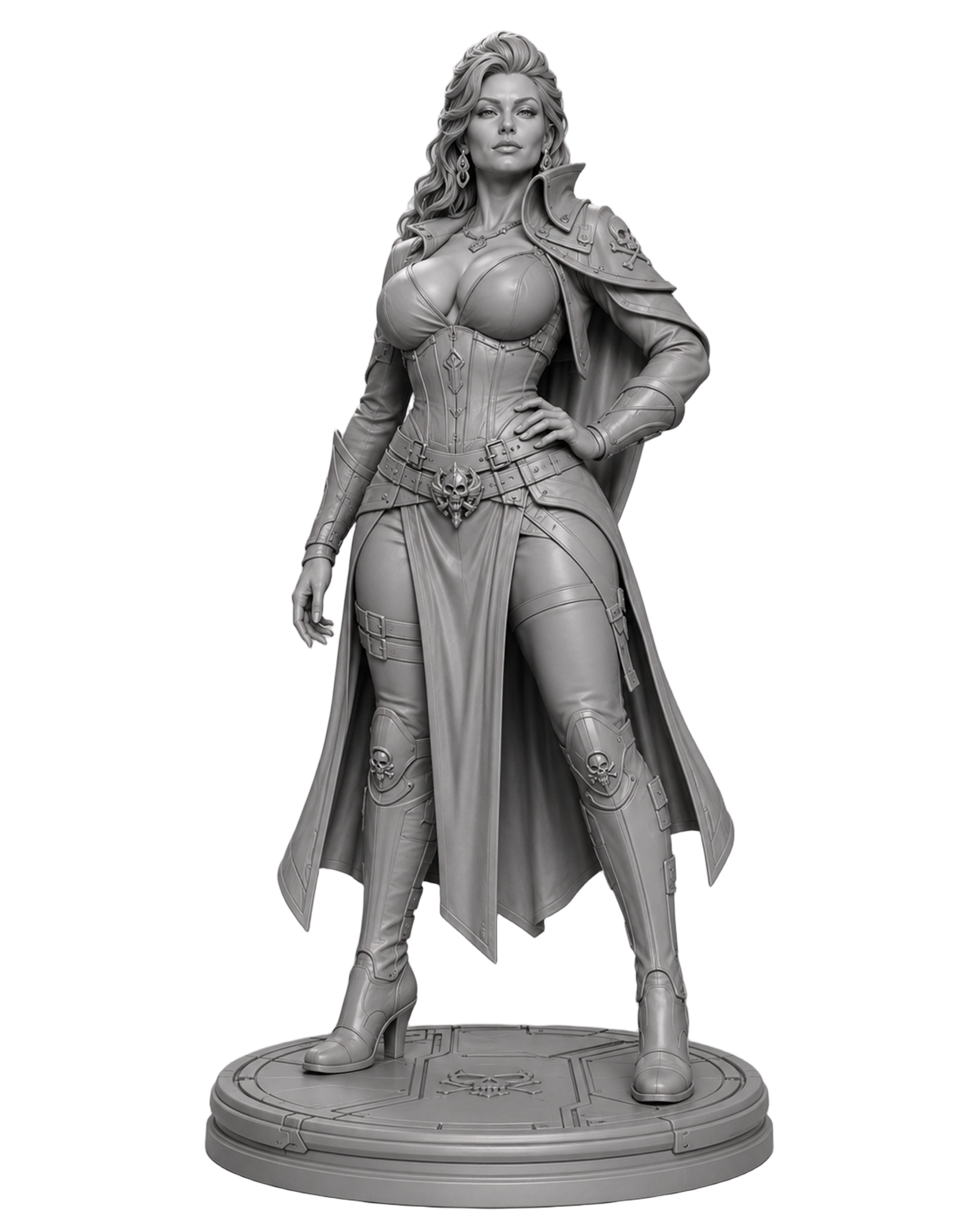 Space Pirate Queen Statue