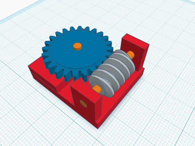 Worm gear mechanism