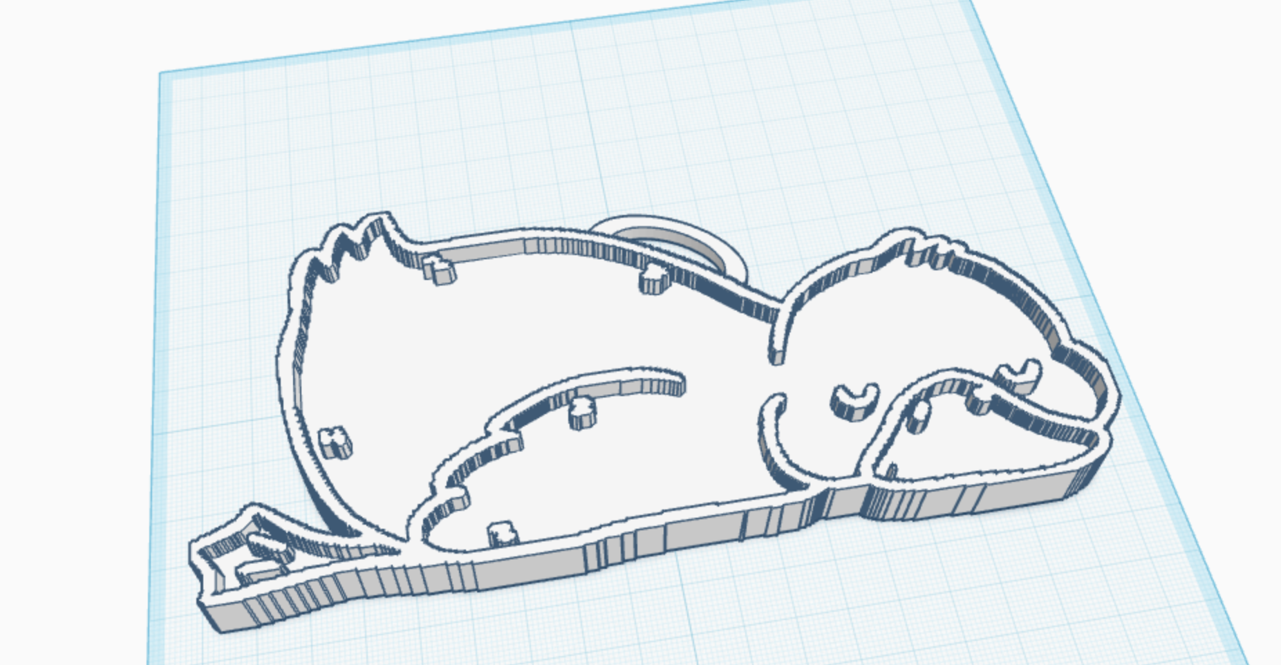 Sleepy Duck Keychain (Cute keychain)