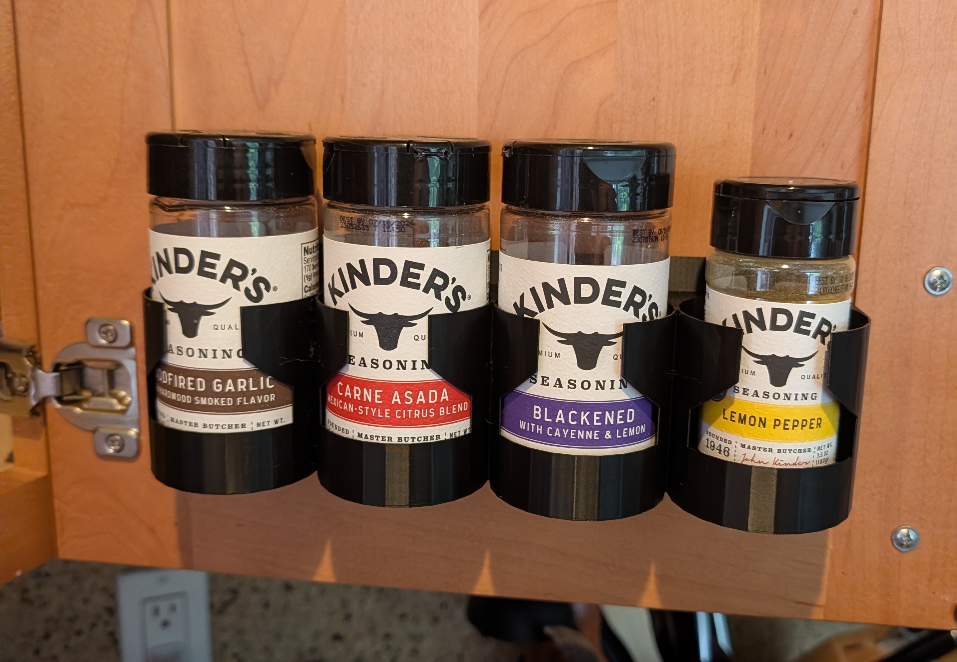 Cabinet Door Rack for Spices