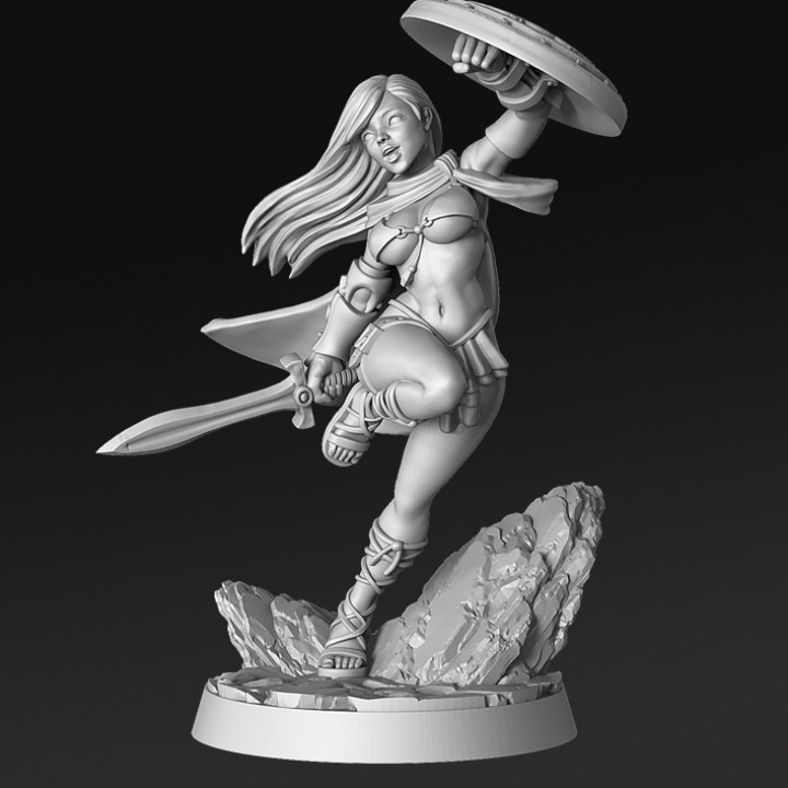 Blade Valkyrie Painting Miniature