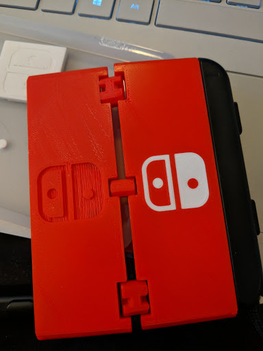 Nintendo Switch Game Case and JoyCon strap holder