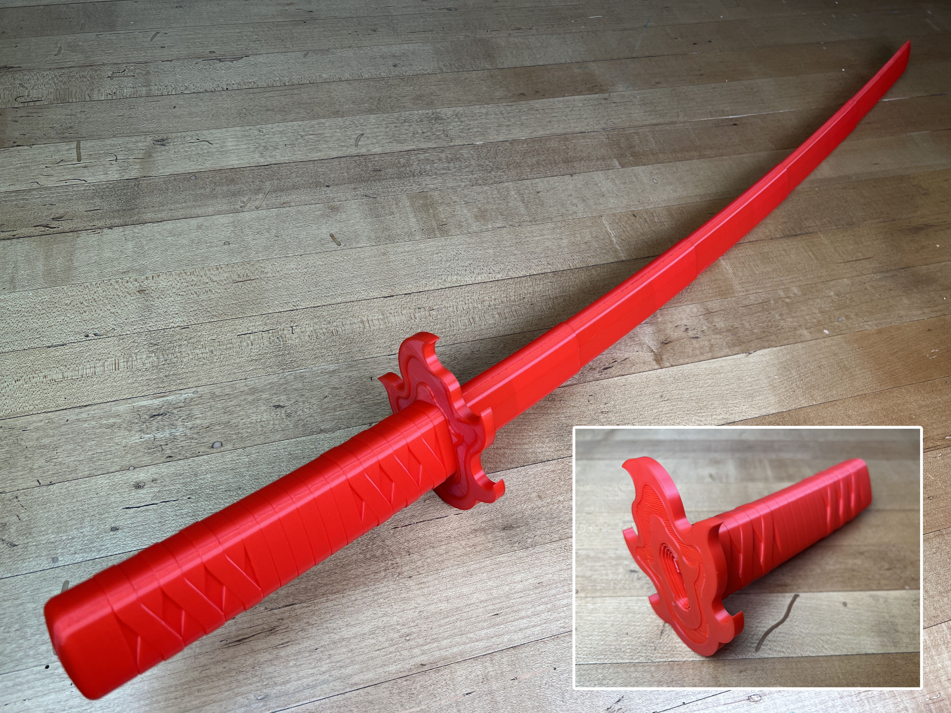 Tanjiro’s 2nd Print-in-Place Collapsing Katana