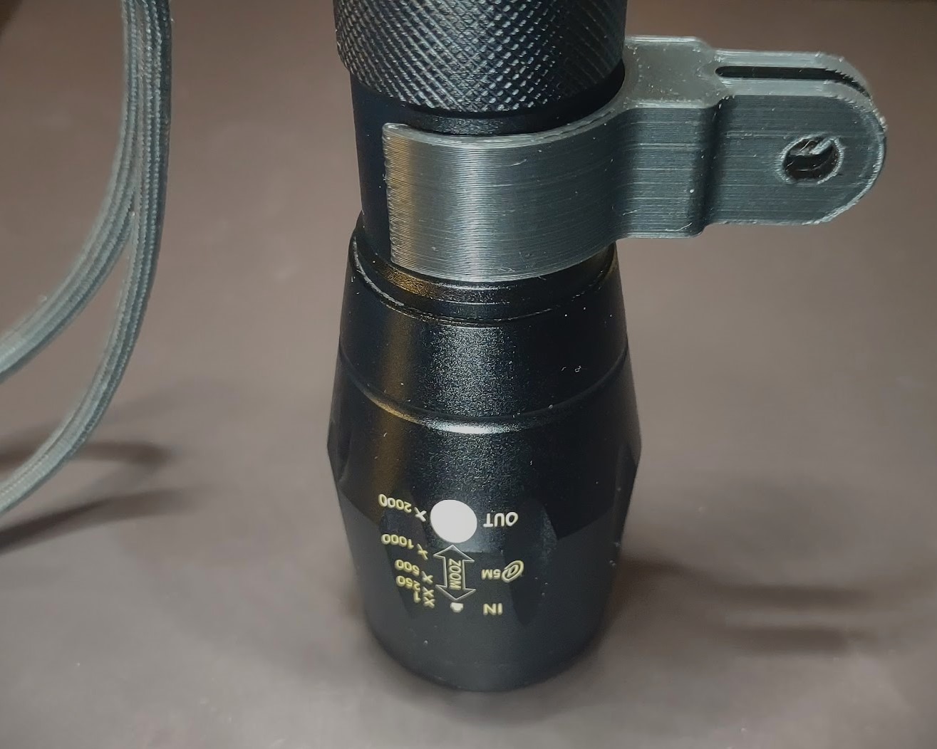 GoPro Flashlight Mount by JPM Designs Download free STL model