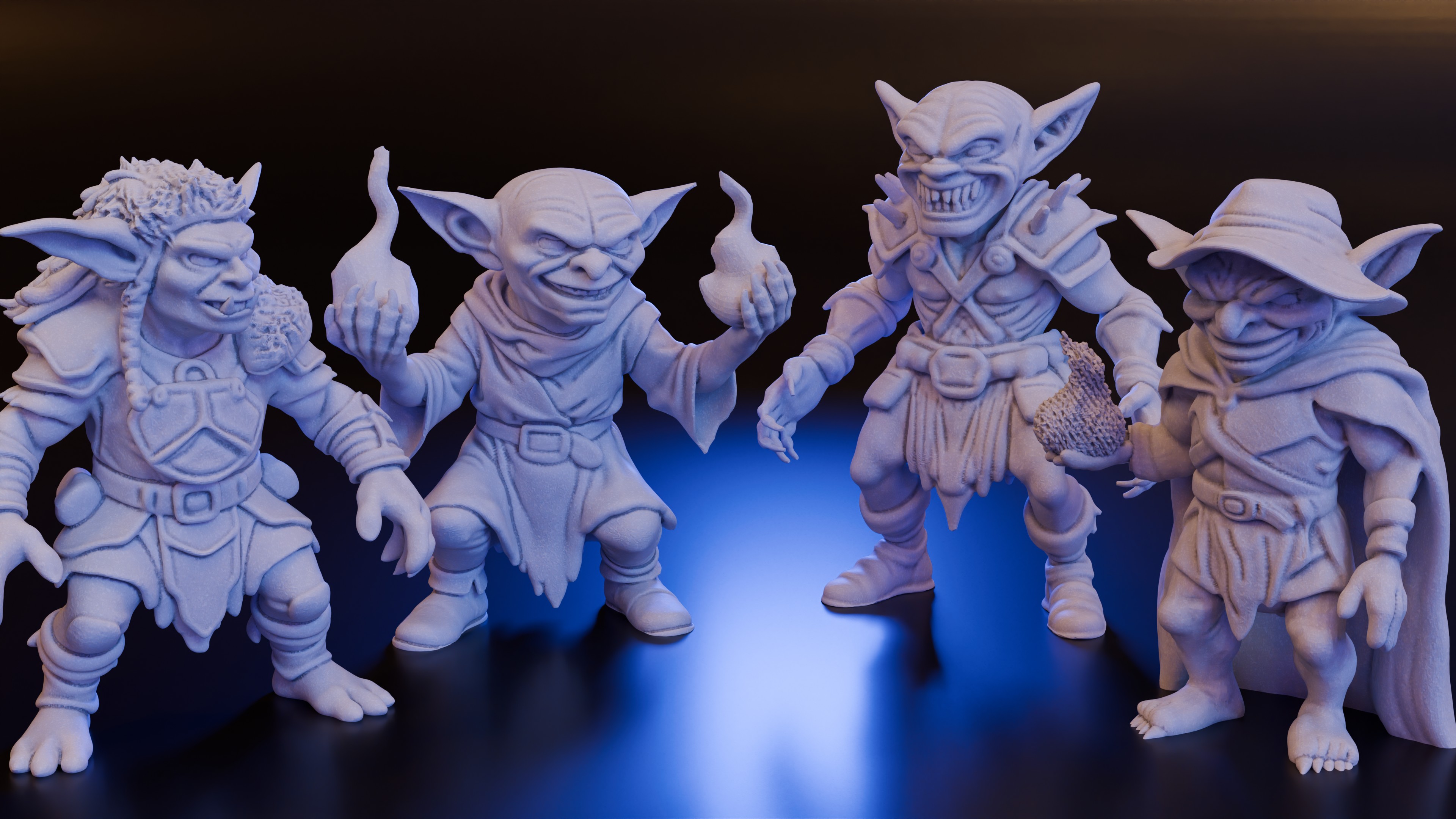 Booyagh Goblins - Goblin Spellcasters  (DND / TTRPG)