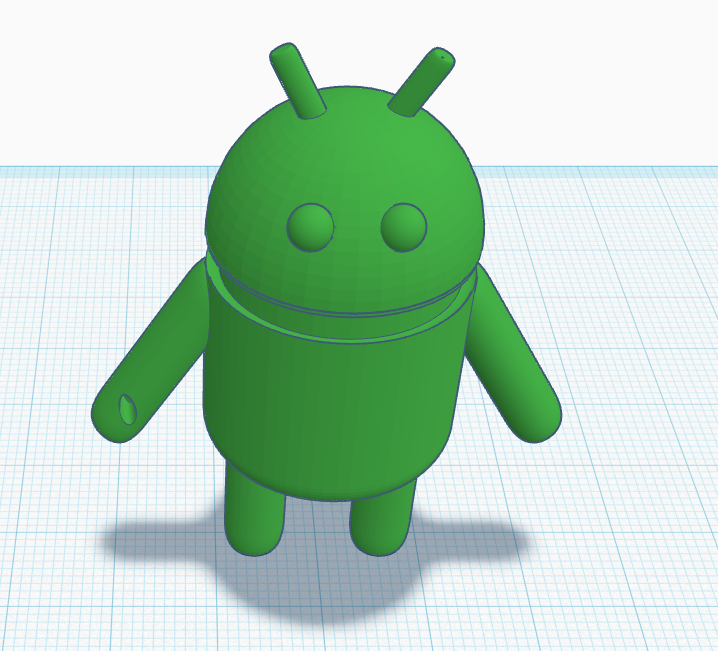 Android Character Keychain