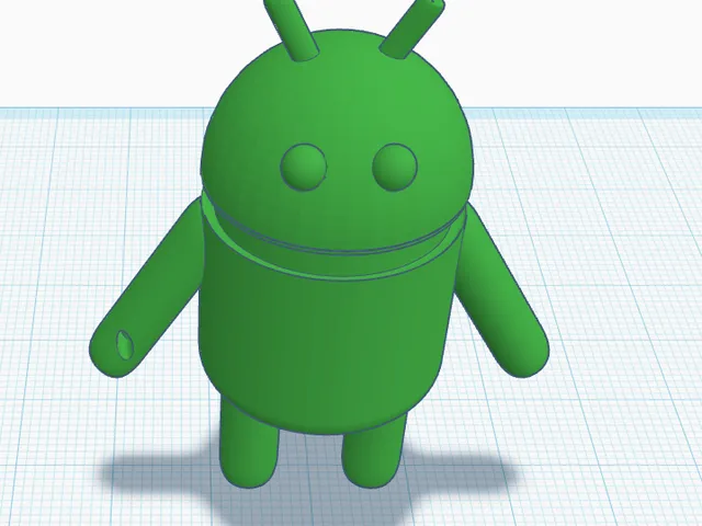 Android Character Keychain