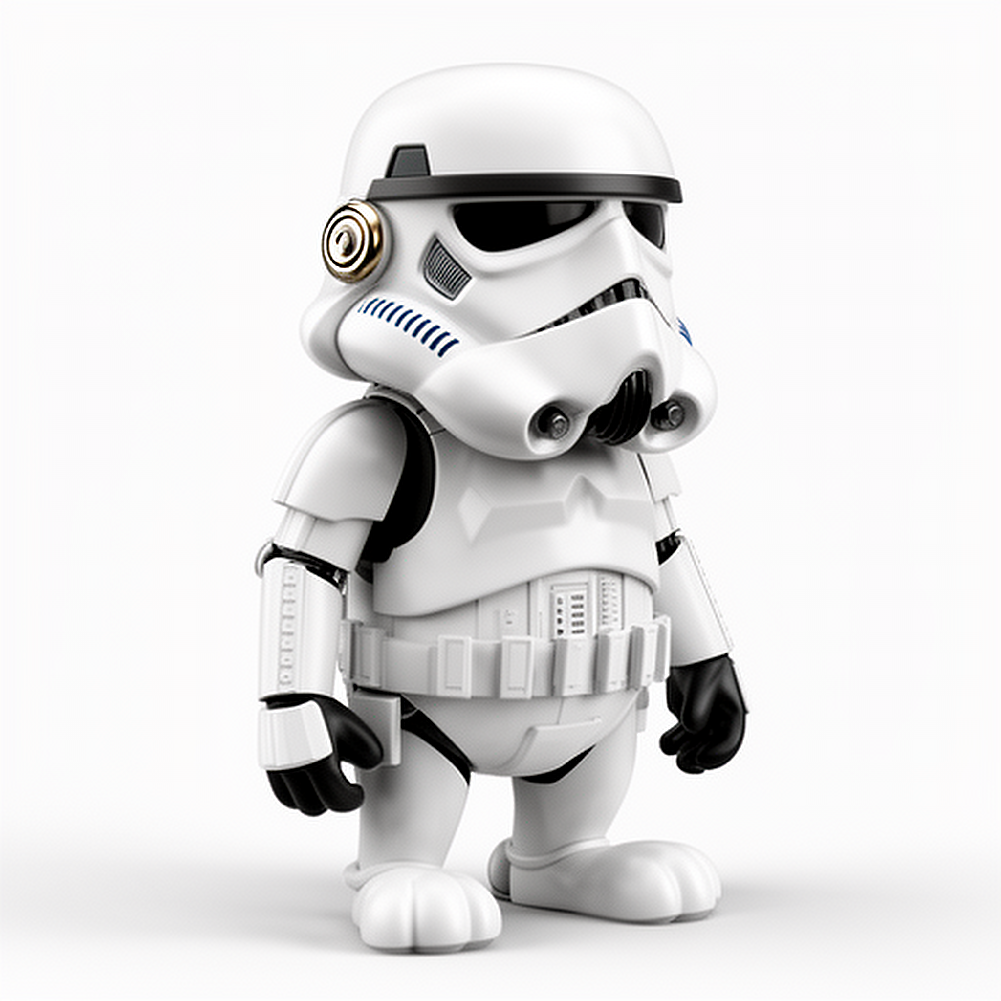 Garfield Stormtrooper Ring Figure