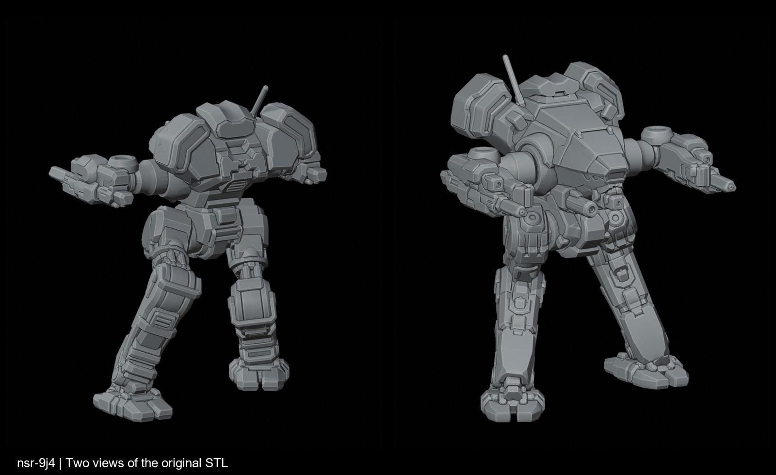 NSR-9J Night Star for Battletech | Syllogy