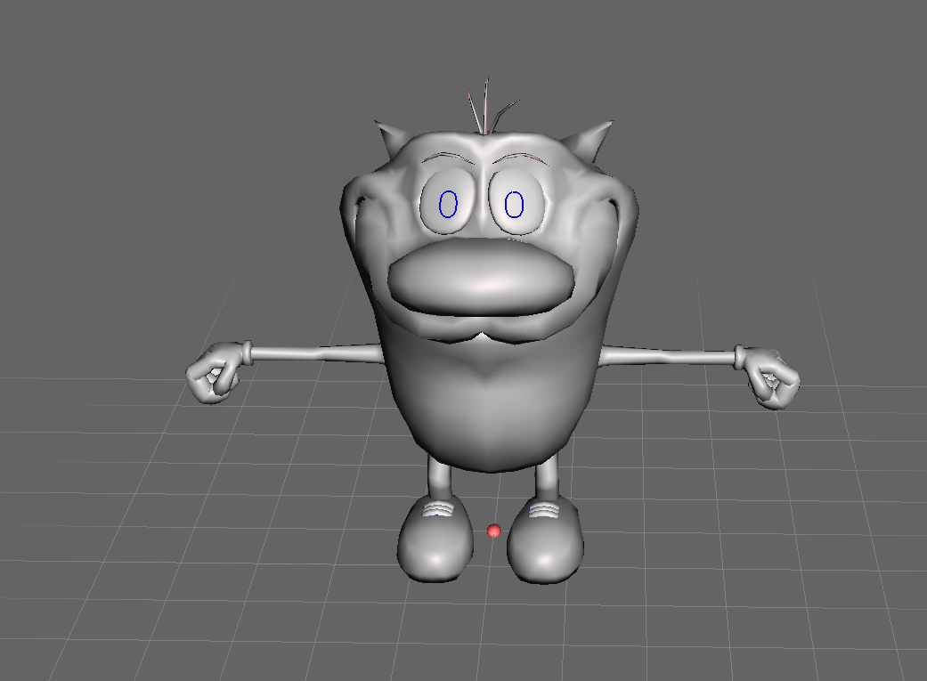 Stimpy from nickelodeon