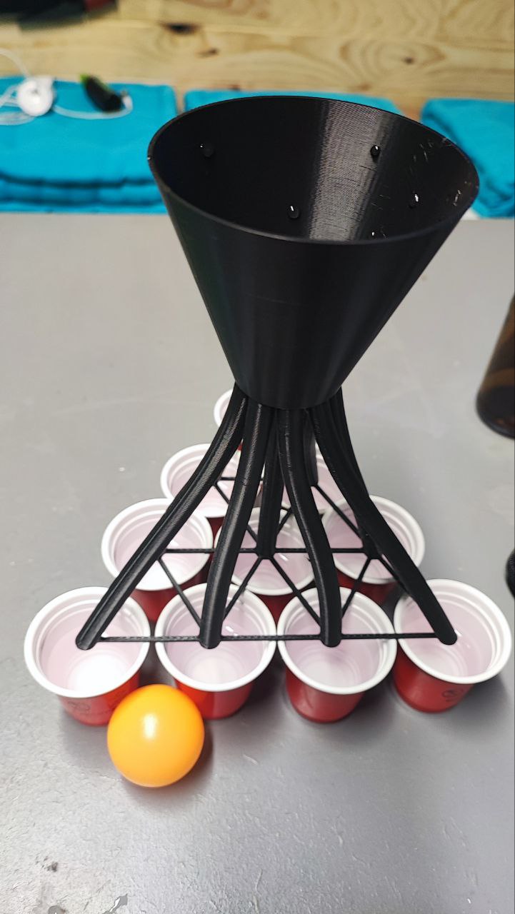 ENTONNOIR BEER PONG (GOBELETS EN 50MM ET 70MM)