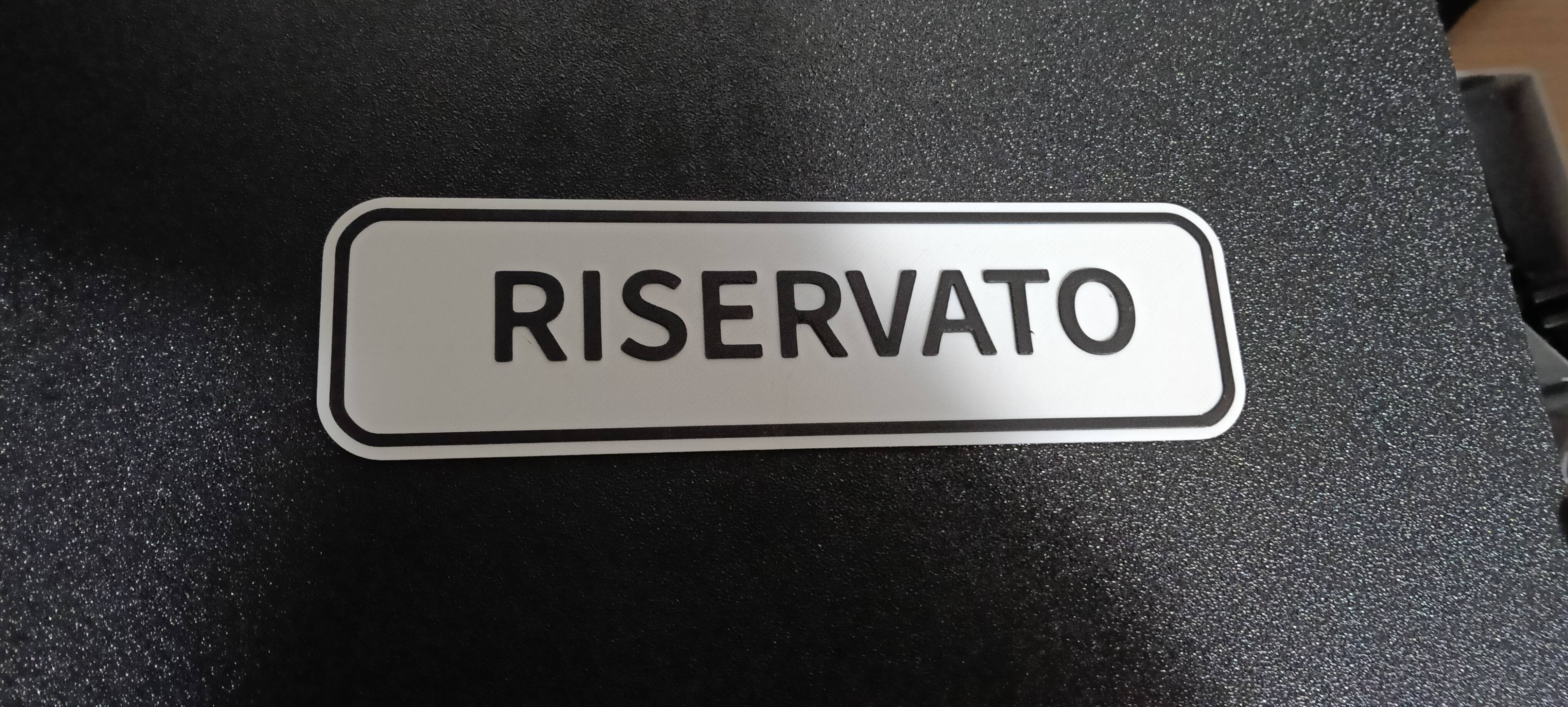 RISERVATO