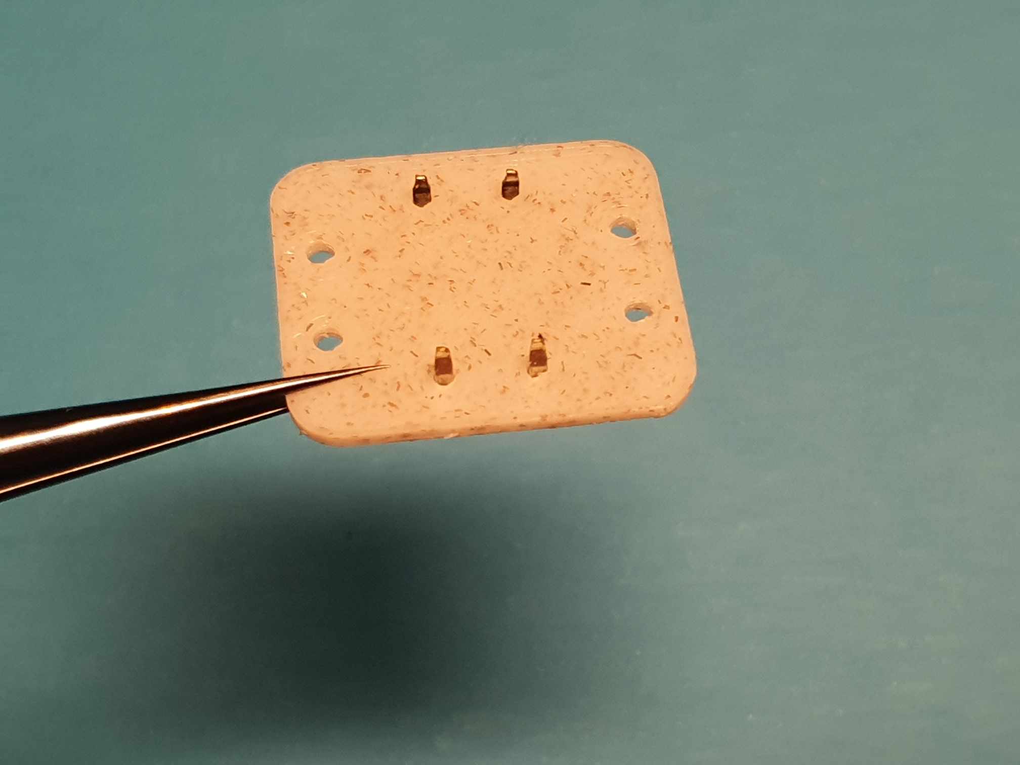 Miniatura 9 do modelo 3D 12x12mm push button mount