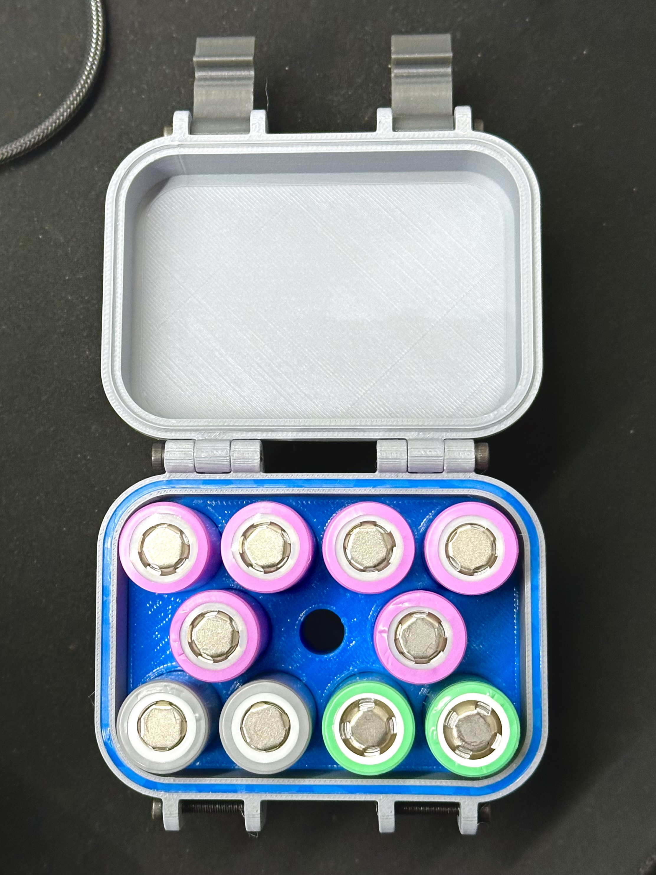 18650 battery box by Erer2001 Download free STL model