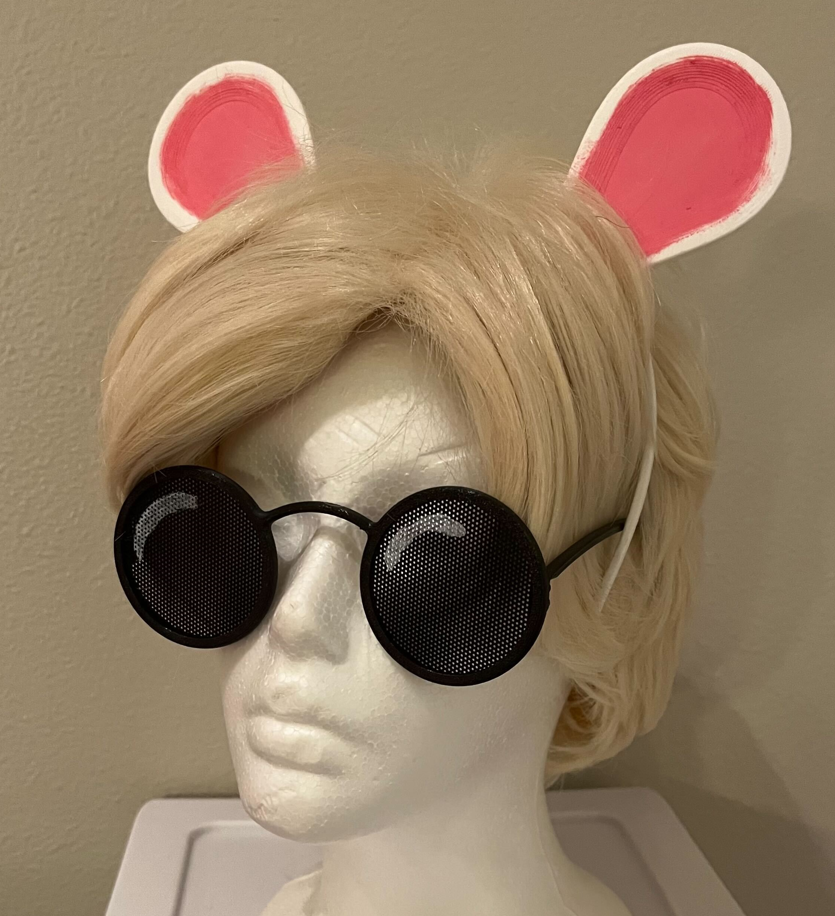 Prop Round Glasses