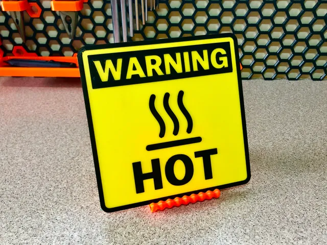 Warning Sign - Hot