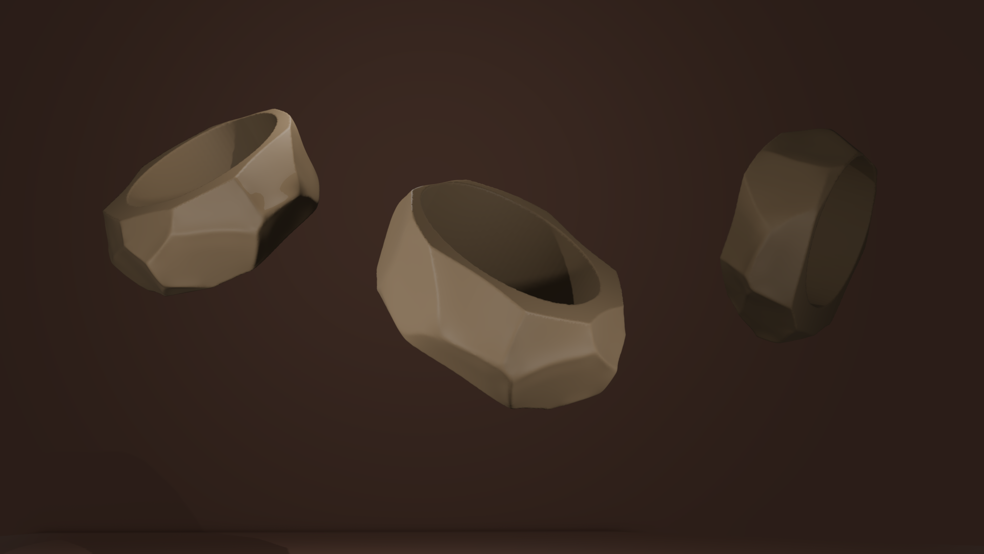 Terra Ring Textured Ring Accessory