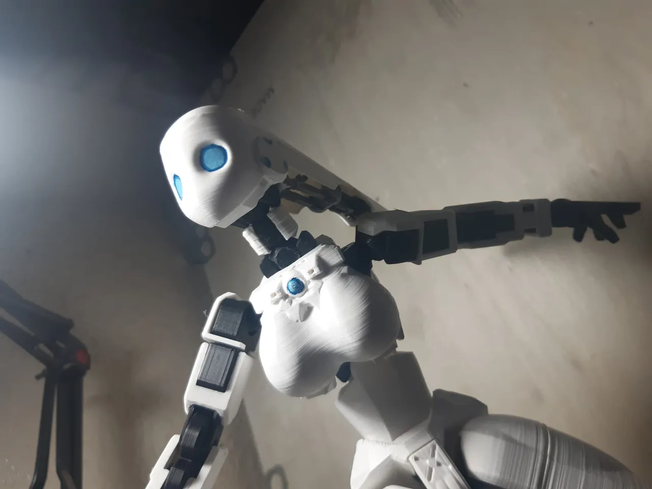 DUMMY 13 Head robot girl por Daniel Manjón | Descargar modelo STL